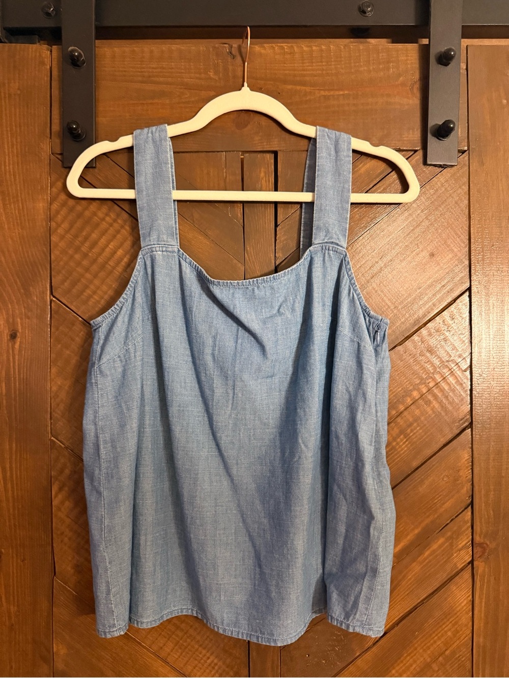 NWT J. Crew Light Denim Blue Tank Top- Super Soft